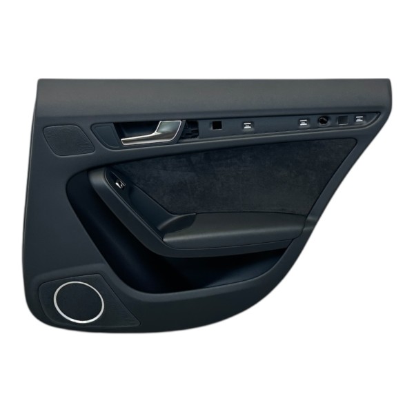Türverkleidung hinten rechts Alcantara Audi A5 Sportback 8T schwarz N7K / QZ