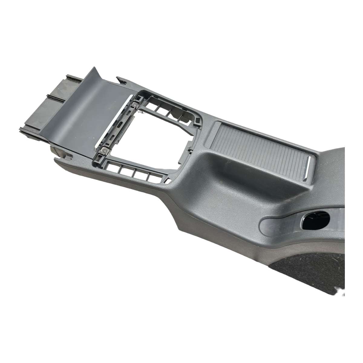 Produktbild von KSDJSNA Auto Mittelkonsole Armlehne Kissen Für Skoda Superb Combi/Superb Scout III II 3V 3T 3V5 3T5, Multifunktionale Auto Mittelkonsolenbezug, Armlehnenpolster Aus Leder,C Grey