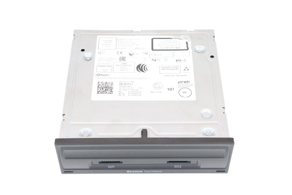 Steuergerät Radio Autoradio Bluetooth Amundsen Skoda Fabia NJ Octavia 5Q0035874C