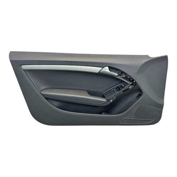 Türverkleidung Türpappe vorne links Leder Audi A5 Coupe 8T schwarz N5W / GD