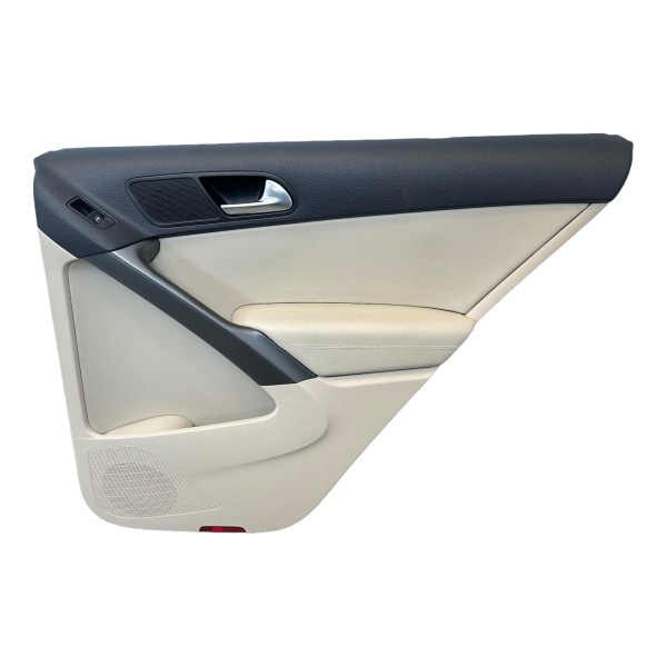 Türverkleidung hinten rechts Leder VW Tiguan 5N schwarz beige 5N0626001