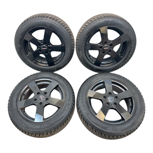 Winterkompletträder Alufelge Dezent 6,5x16 ET46 Skoda Octavia 1Z 5E Yeti