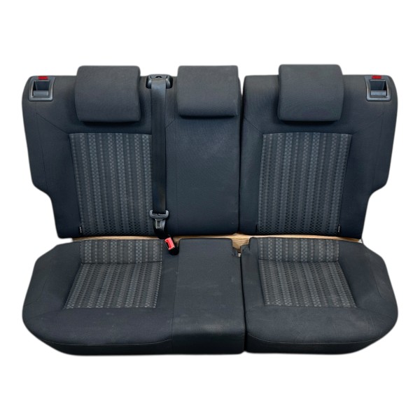 Rücksitzbank Rückbank Stoff Sitzbank VW Polo 6R Titanschwarz