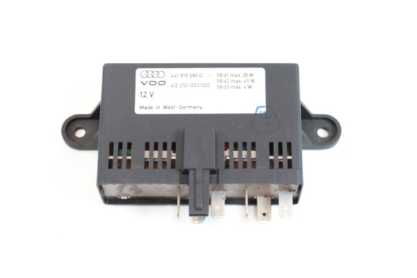 Verstärker Steuergerät Instrumentenbeleuchtung Audi V8 D11 89-91 441919080C