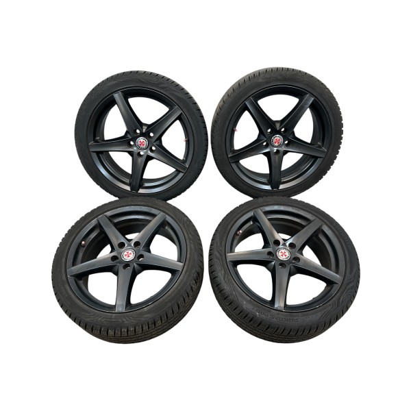 Kompletträder Allwetter Alufelge Ronal 7,5x18 ET45 Audi A3 8P A4 8E Golf 6 7