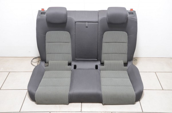 Audi A5 Coupe 8T Rückbank Rücksitzbank Sitzbank Sitz Stoff schwarz N5F / GD