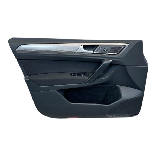 Türverkleidung vorne links Türpappe Stoff VW Golf Sportsvan schwarz 517867011BT