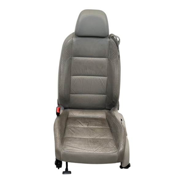Sitz vorne links Fahrersitz Sportsitz Sitzheizung Leder VW Eos 1F grau TX