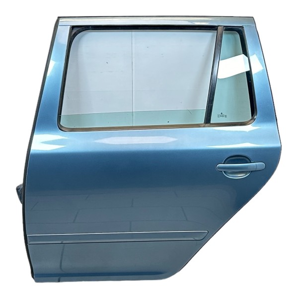 Tür hinten links Fahrerseite Skoda Octavia Combi 1Z blau LF5X 1Z9833055
