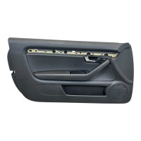 Türverkleidung links Türpappe Audi A4 S4 Cabrio 8H B7 Leder schwarz N5T/MG