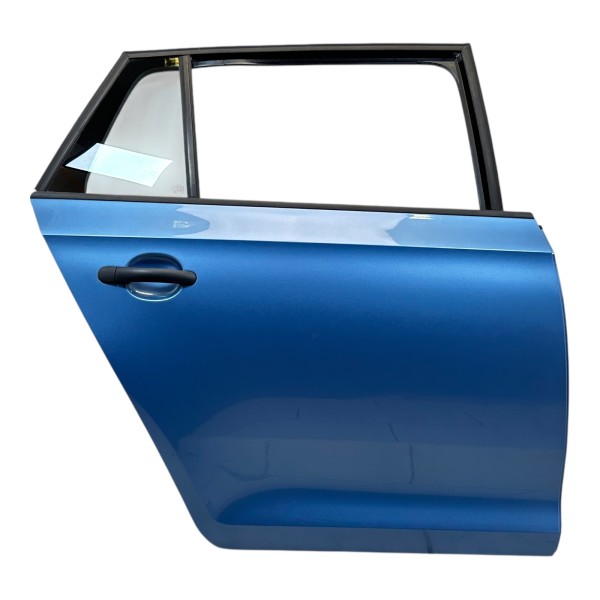 Tür hinten rechts Beifahrerseite Skoda Rapid Spaceback NH1 blau LQ5X 5JJ833052