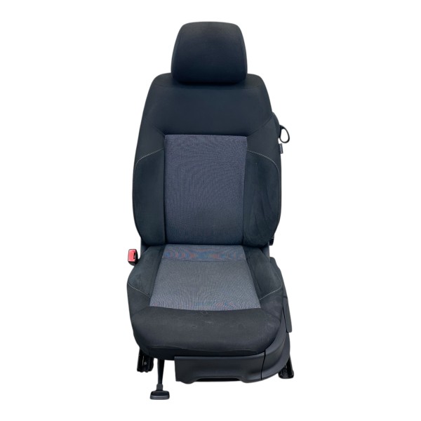 Sitz vorne links Sitzheizung Alcantara Stoff VW Polo 6R 2 Türer schwarz Denim