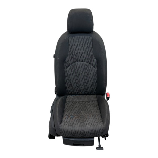 Sitz vorne rechts Beifahrersitz Sitzheizung Stoff Seat Leon 5F schwarz anthrazit