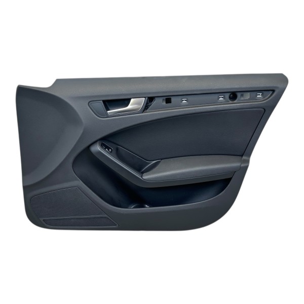 Türverkleidung Türpappe vorne rechts Leder Audi A4 8K soul schwarz N1Y/QE