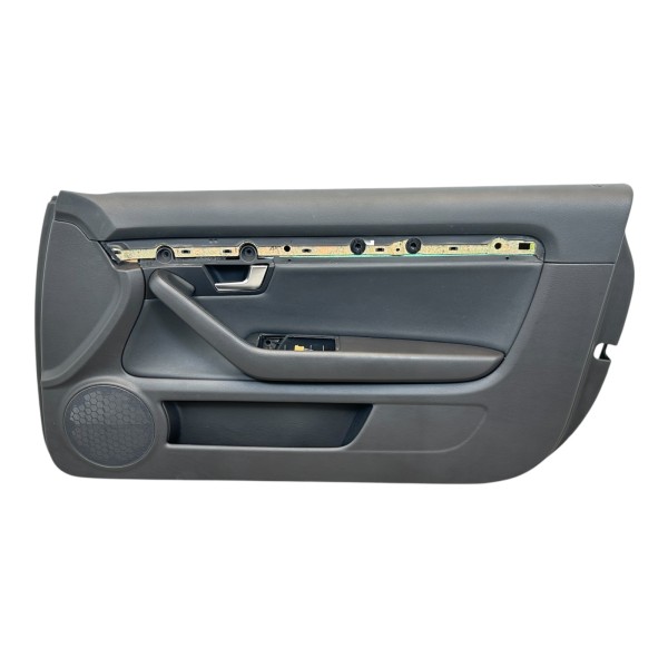 Türverkleidung rechts Türpappe Audi A4 S4 Cabrio 8H B7 Leder schwarz N5T/MG