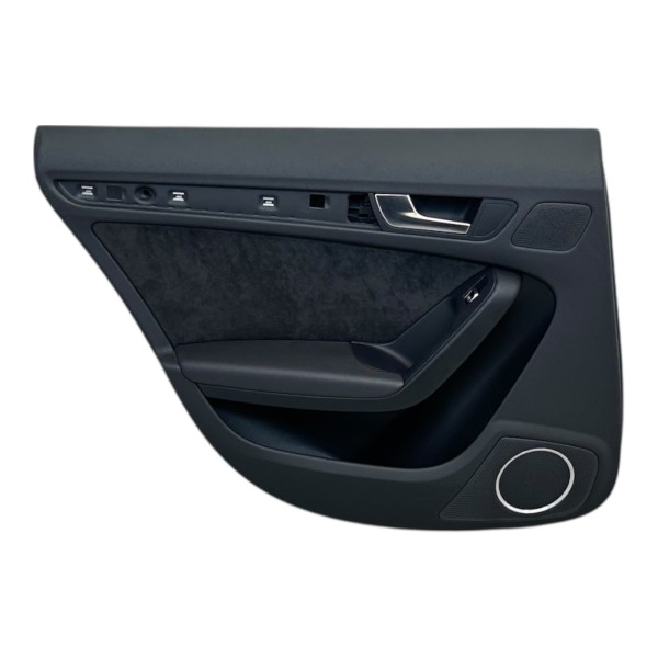 Türverkleidung hinten links Alcantara Audi A5 Sportback 8T schwarz N7K / QZ