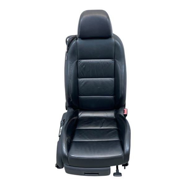 Sitz vorne rechts Beifahrersitz Sportsitz Sitzheizung Leder VW Eos 1F schwarz TW