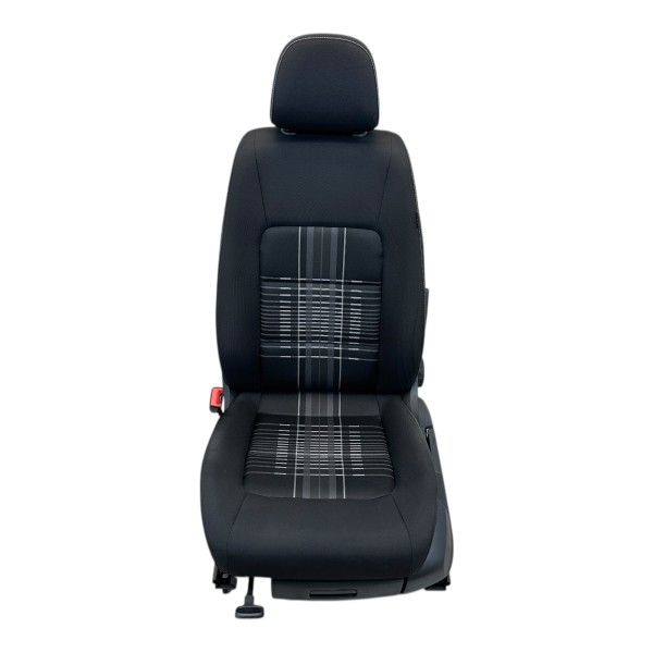 Sitz Fahrersitz Stoff Sitzheizung VW Golf Sportsvan Titanschwarz Titangrau