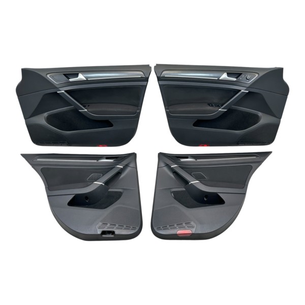 Türverkleidung Set vorne hinten Stoff VW Golf 7 GTI schwarz 5G4867023
