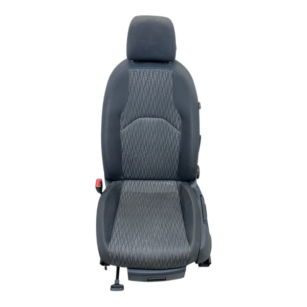 Sitz vorne links Fahrersitz Sitzheizung Stoff Seat Leon 5F schwarz anthrazit