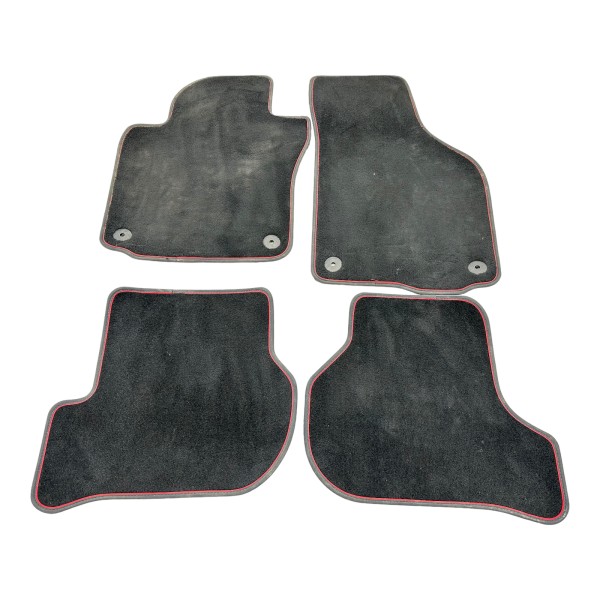 Fussmatten Set Fußmatten vorne hinten VW Golf 6 GTI 35 Jahre 5K 1K1864436AA