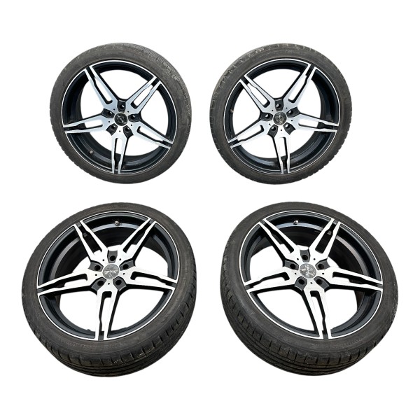 Sommerkompletträder Alufelgen Barracuda T980 8,5x19 ET46 5x112 Audi TT 8J