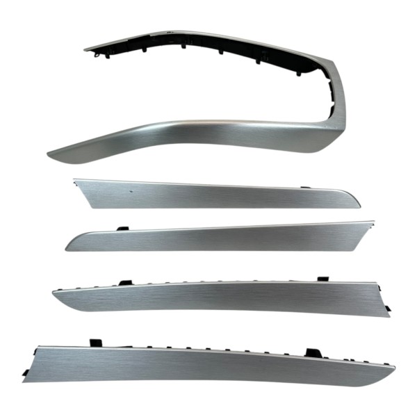 Dekorleisten Set Audi A5 Sportback 8T Aluminiumsilber gebürstet 8K0863305F