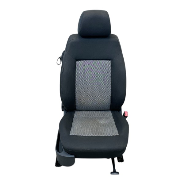 Sitz vorne rechts Beifahrersitz Stoff VW Polo 6R 2 Türer titanschwarz BY