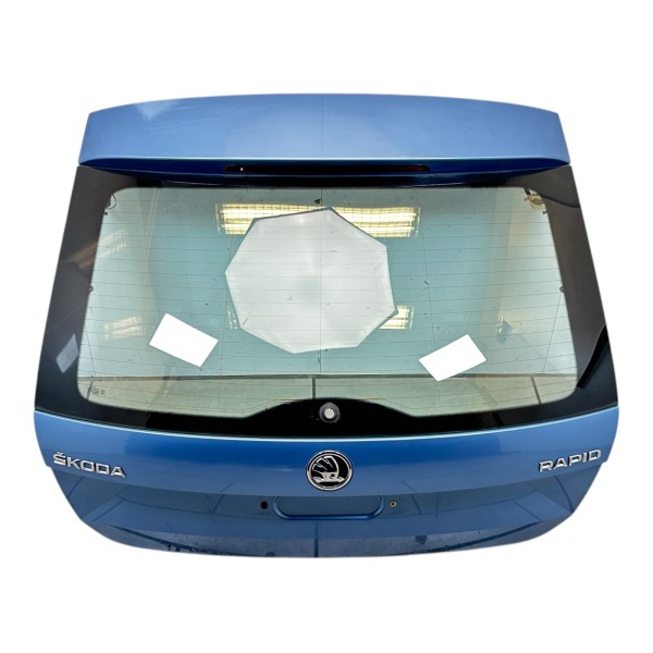 Heckklappe Kofferraumdeckel Kofferraumklappe Skoda Rapid Spaceback NH1 blau LQ5X
