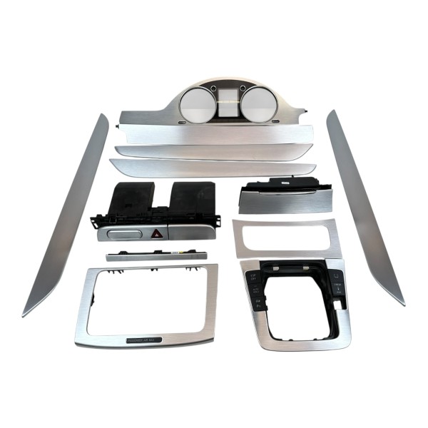 Dekorblenden Set Dekor Zierleiste VW Passat CC 357 Alu gebürstet 3C8858366H