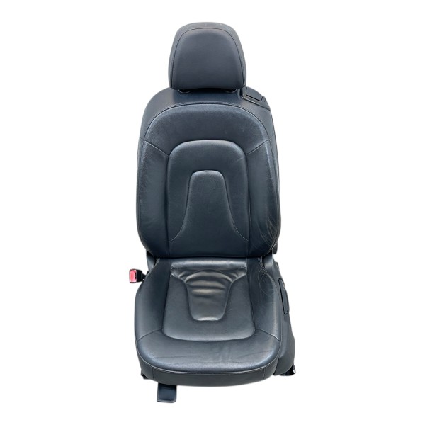 Sitz vorne links Fahrersitz Leder Audi A5 Coupe 8T soul schwarz N5W/GD