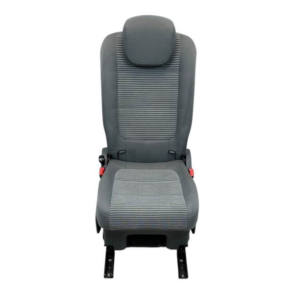 Sitz hinten Mitte Stoff Rücksitz Seat Alhambra 710 Palladiumgrau