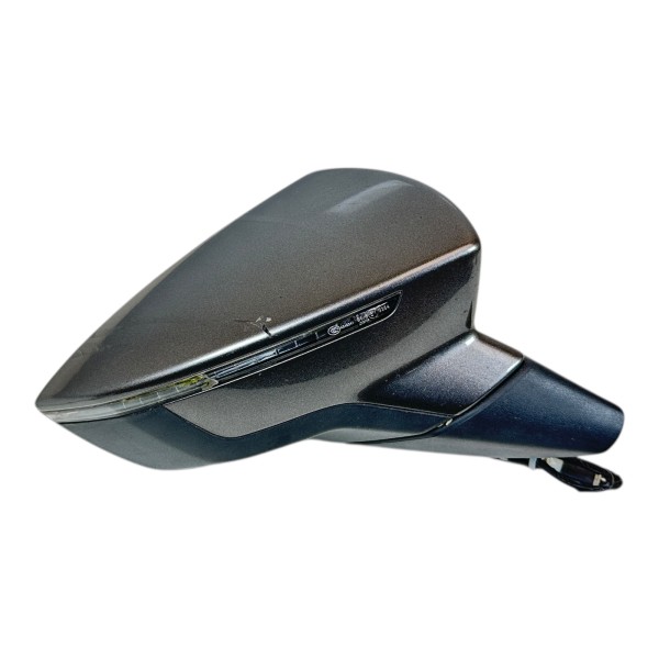 Außenspiegel Seitenspiegel rechts Seat Leon 5F grau LS7K 5F1857508N