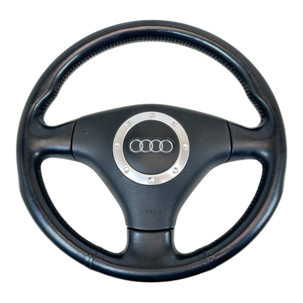 Lenkrad Lederlenkrad Airbaglenkrad Sportlenkrad Audi TT 8N schwarz 8N0419091B