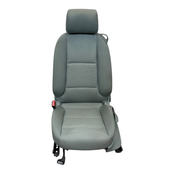 Sitz Fahrersitz Sitzheizung Stoff Audi A3 Coupe 8P mineralgrau N5G / BW