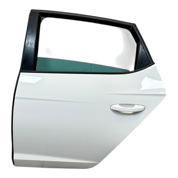 Tür hinten links Autotür Fahrerseite Seat Leon 5F weiss LB9A 5F4833055