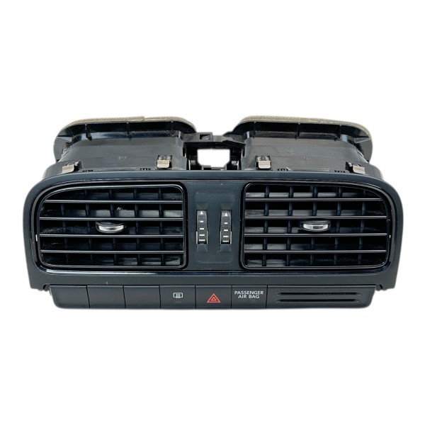 Lüftungsdüse Mitte Luftausströmer VW Polo 6R Facelift schwarz 6C0819728B