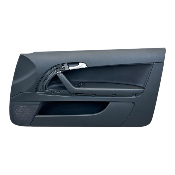 Türverkleidung Türpappe vorne rechts Leder Audi A3 Cabrio 8P schwarz N7V/QF