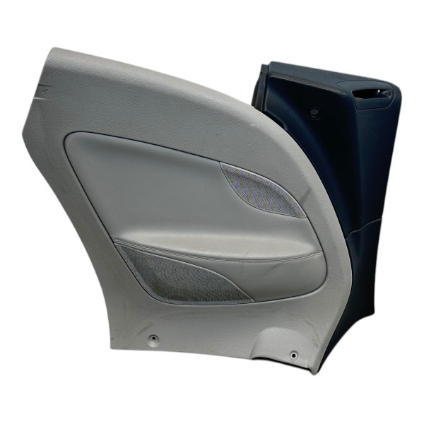 Seitenverkleidung hinten links Leder VW Eos 1F schwarz grau 1Q0867043CF