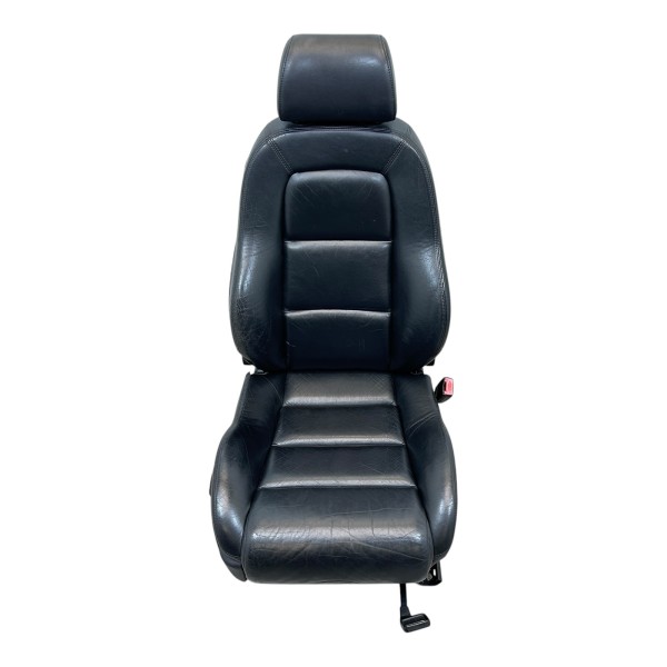 Sitz rechts Beifahrersitz Sportsitz Leder Audi TT Coupe 8N soul schwarz N5D/JN