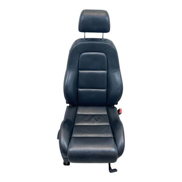 Sitz rechts Beifahrersitz Sitzheizung Leder Audi TT Roadster 8N schwarz N3Q/JN