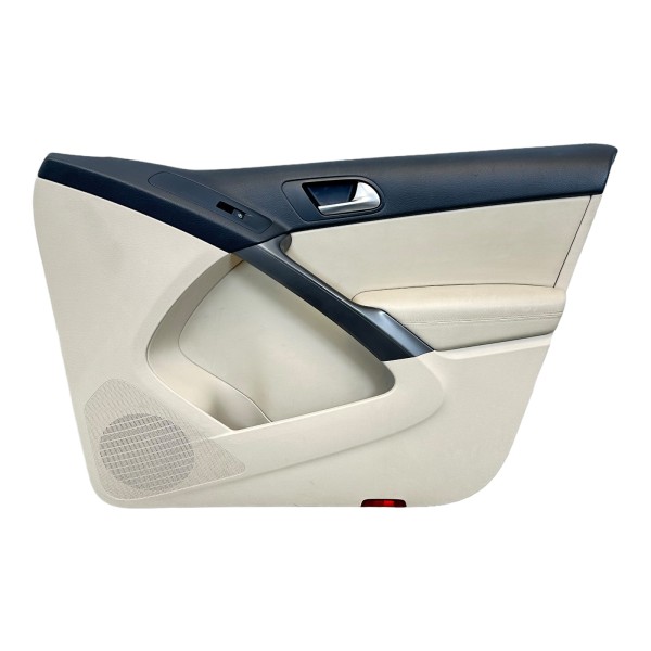 Türverkleidung vorne rechts Leder VW Tiguan 5N schwarz beige 5N1422021