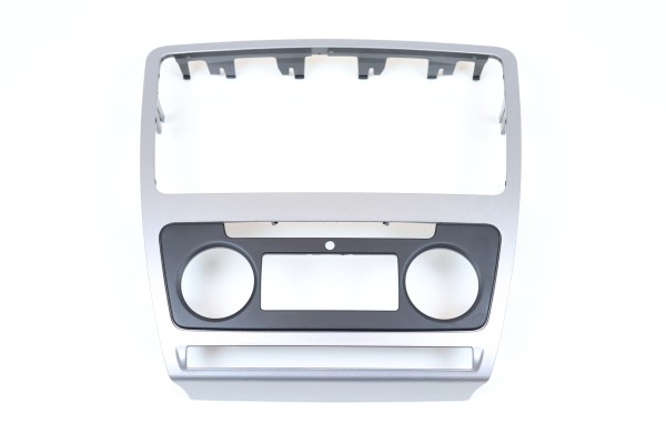 Dekorblende Klimabedienteil Rahmen Armaturenbrett Skoda Octavia 1Z 1Z0858069BT