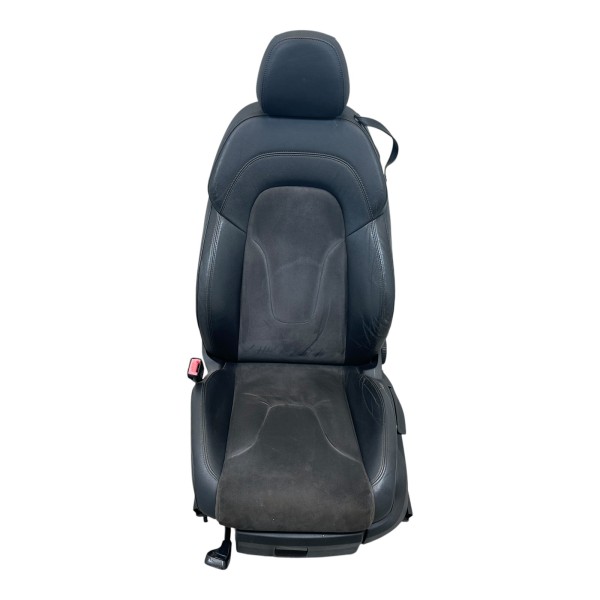 Sitz links Leder Alcantara Sitzheizung Audi TT Roadster 8J Soul schwarz N7U/JN