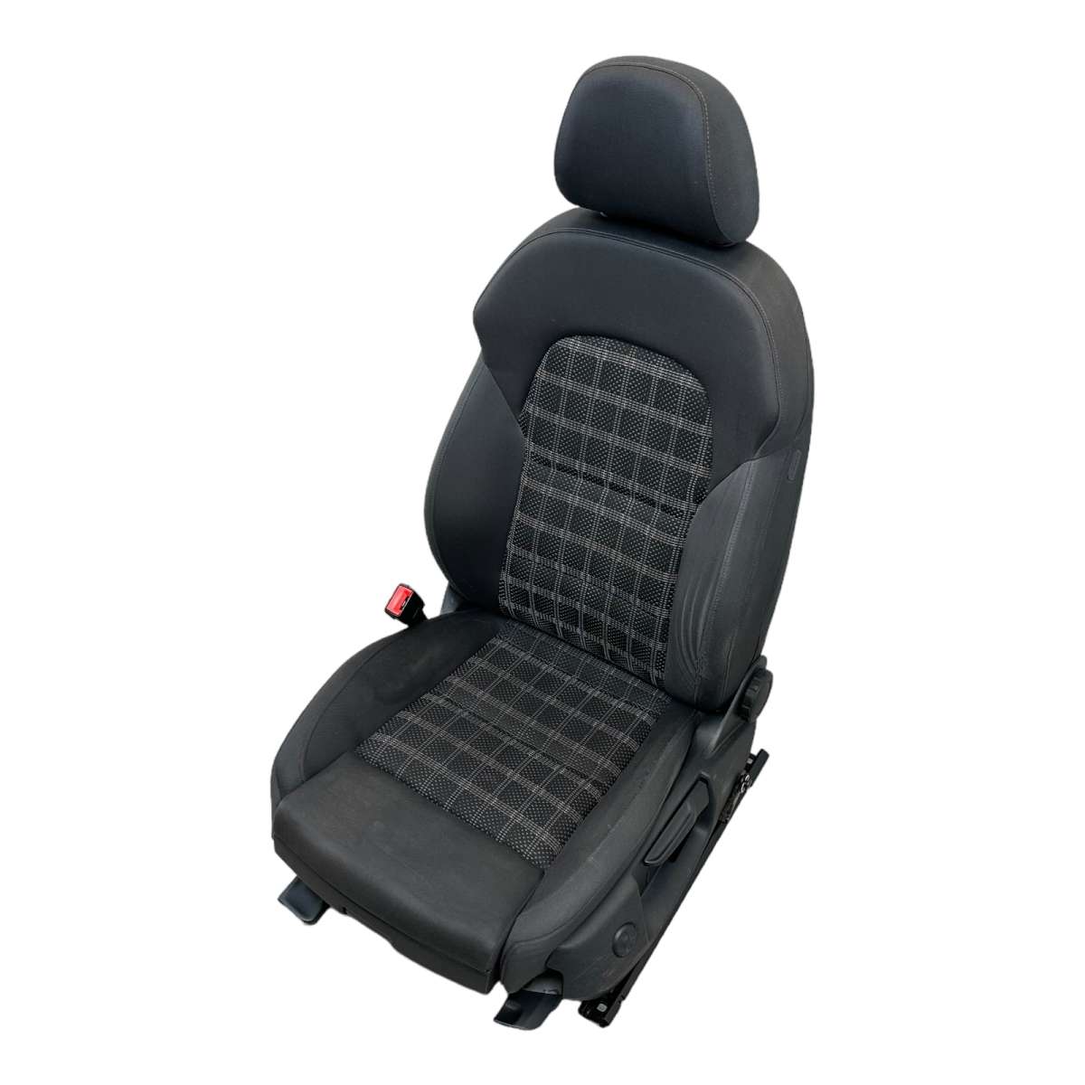 Sitz vorne links Fahrersitz Audi A4 8K Stoff Atrium soul schwarz 