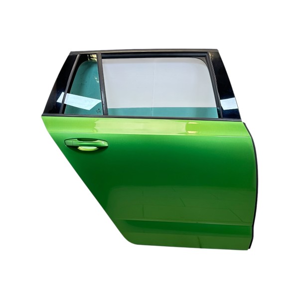 Tür hinten rechts Beifahrerseite Skoda Octavia Combi 5E grün LF6Z 5E9833056C