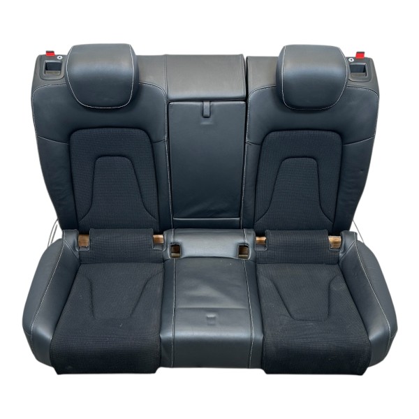 Rücksitzbank Rückbank Sitzbank Leder Stoff Audi A5 Coupe 8T schwarz N7V/QF