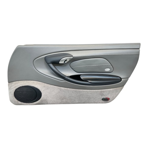 Türverkleidung Türpappe rechts Leder Graphitgrau Porsche Boxster 986 98655512206
