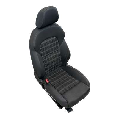 Sitz vorne links Fahrersitz Audi A4 8K Stoff Atrium soul schwarz 