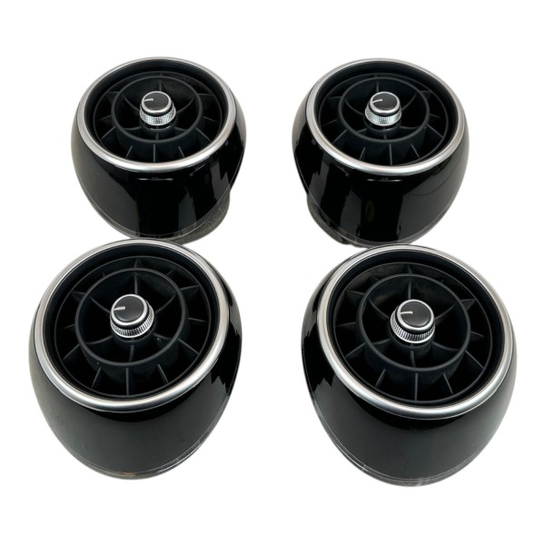 Lüftungsdüsen Set Luftdüse Ausströmer Audi A1 8X hochglänzend 8X1820901A